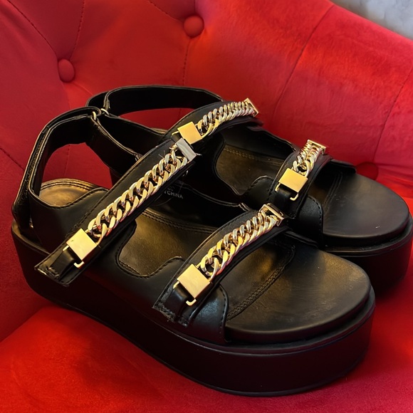 ASOS Design strappy black platform sandal - Picture 2 of 5